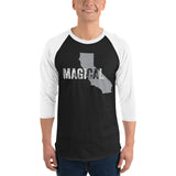 State-ments California MagiCAl Unisex 3/4 Baseball Tee