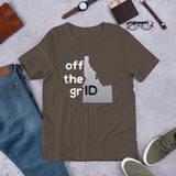 State-ments Idaho Off the grID Unisex Tee