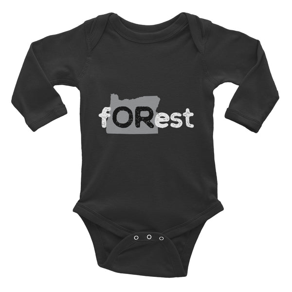 State-ments Oregon fORest Baby Onesie