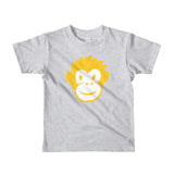 Monkety-Monk (gold) Short sleeve kids (2-6 yrs)  t-shirt
