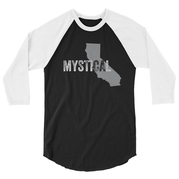 State-ments California Unisex MystiCAl 3/4 Baseball Tee
