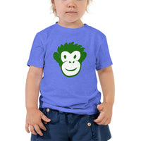 Monkety-Monk (evergreen) Toddler Short Sleeve Tee