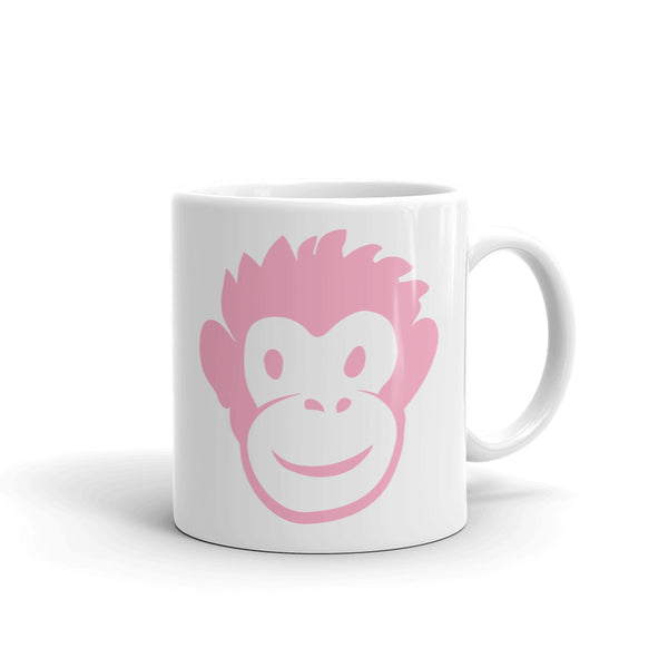 Monkety Monk (Soft Pink) Coffee Mug