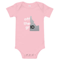 State-ments Idaho Off the Grid Baby Onesie