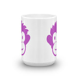 Monkety Monk Violet Coffee Mug