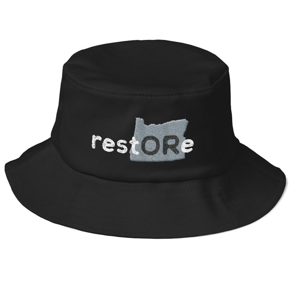 State-ments Oregon restORe (Grey) Bucket Hat
