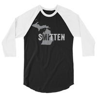 State-ments Michigan SMItten Unisex 3/4 Baseball Jersey