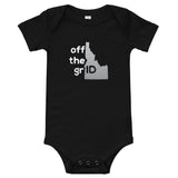 State-ments Idaho Off the Grid Baby Onesie