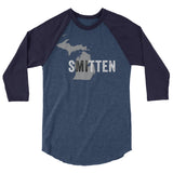 State-ments Michigan SMItten Unisex 3/4 Baseball Jersey