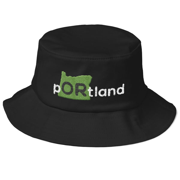 State-ments pORtland Oregon Bucket Hat